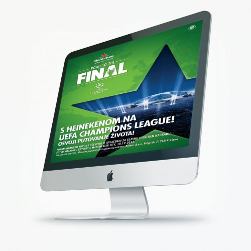 Heineken UEFA | Website.ba | Development of website